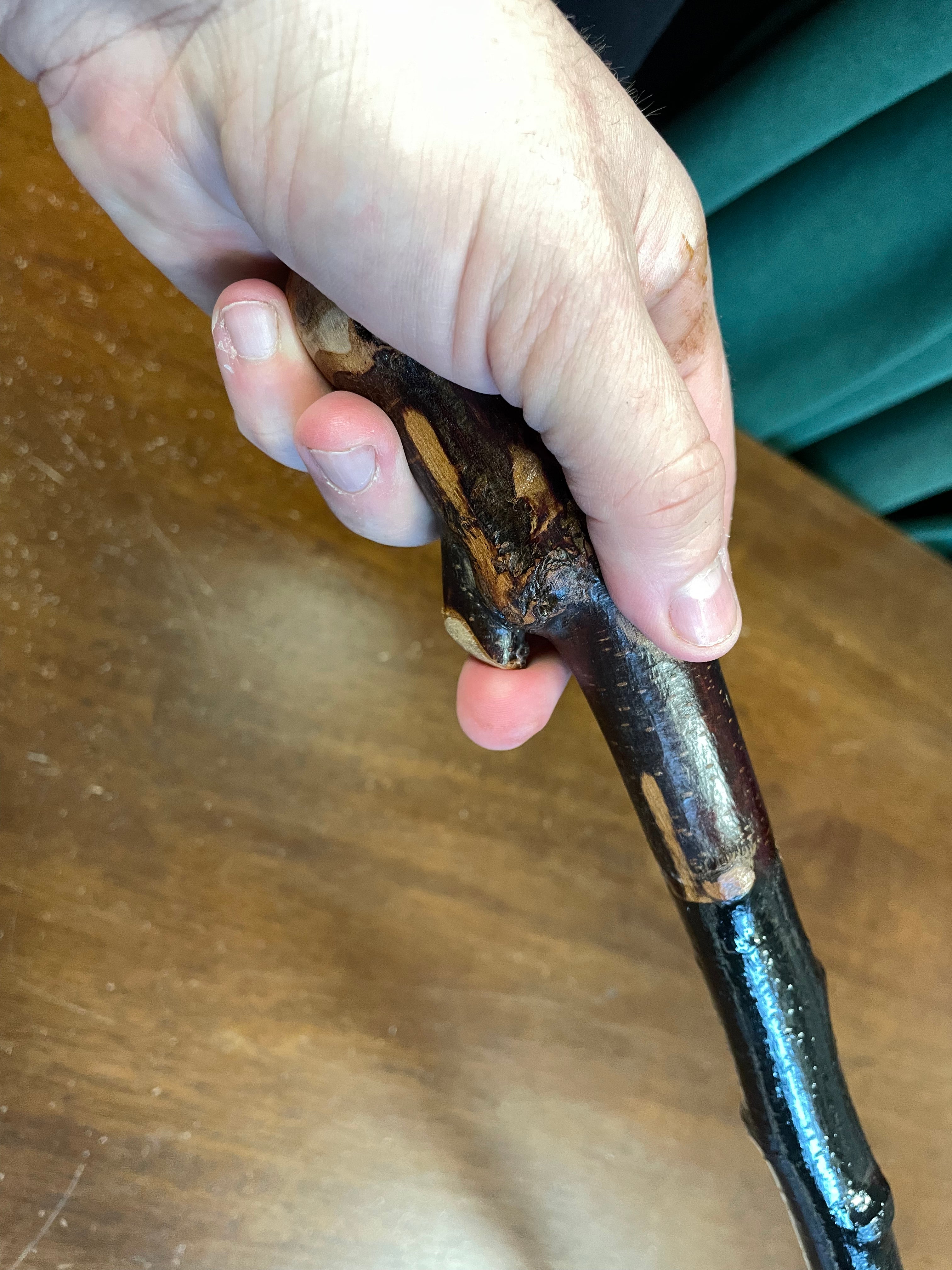 Blackthorn Walking Stick 35 inch - Handmade in Ireland – McCaffrey Crafts  Ltd