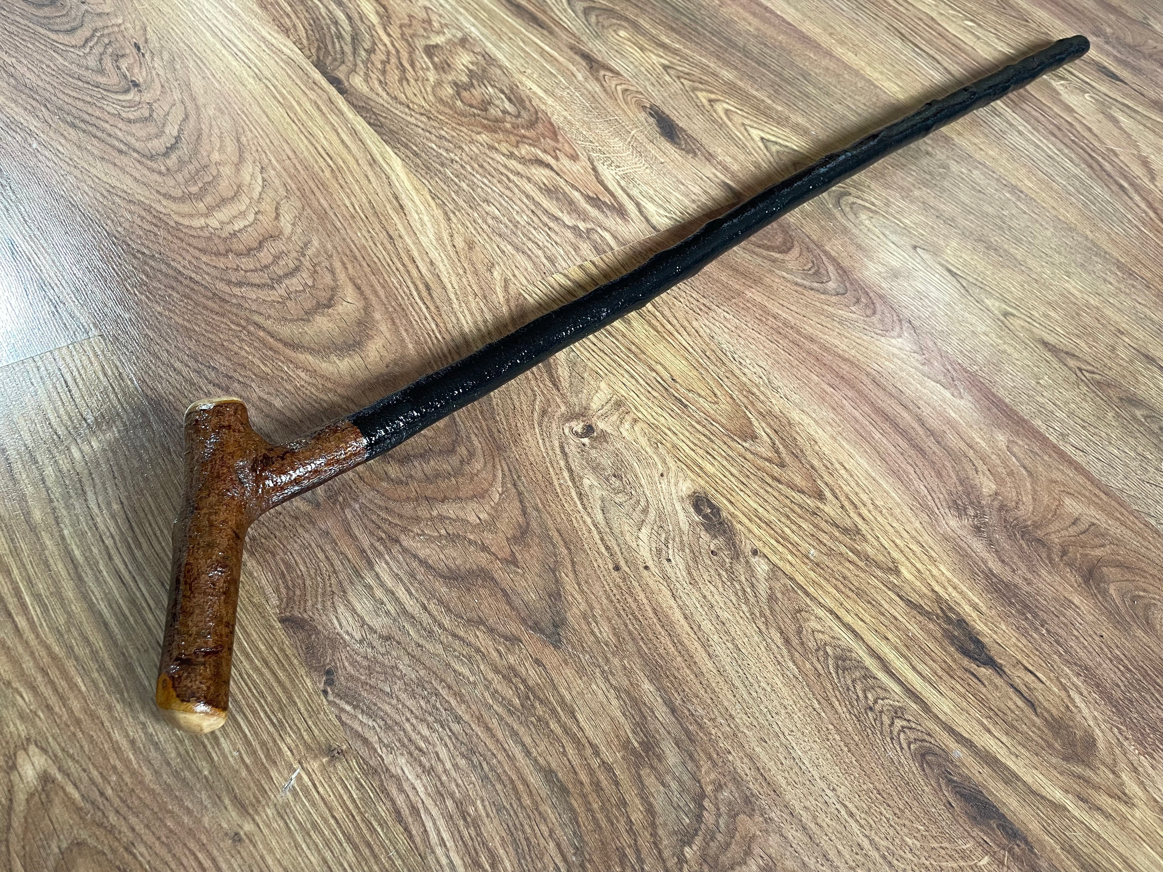 Blackthorn Walking Stick 33 1/2 inch - Handmade in Ireland
