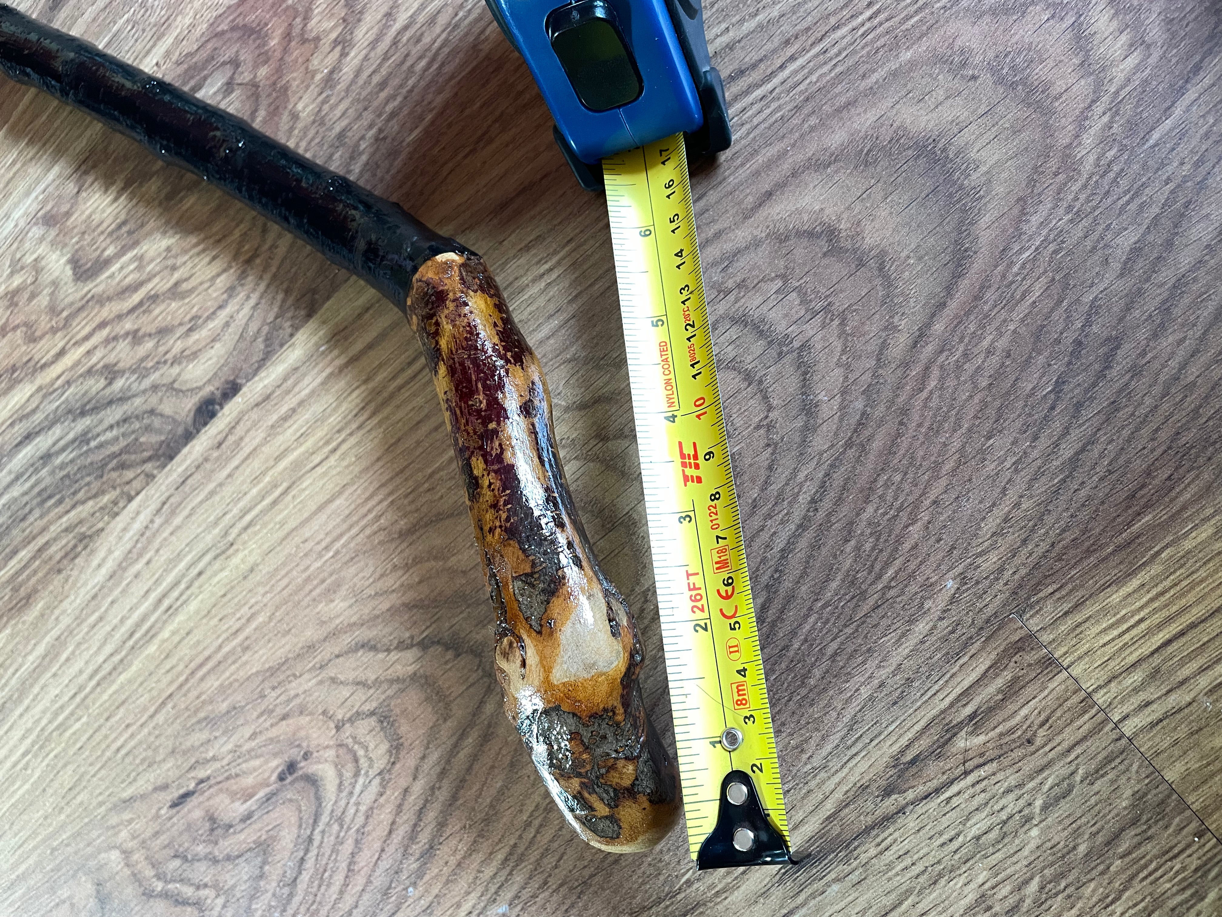 Blackthorn Walking Stick 36 1/2 inch - Handmade in Ireland