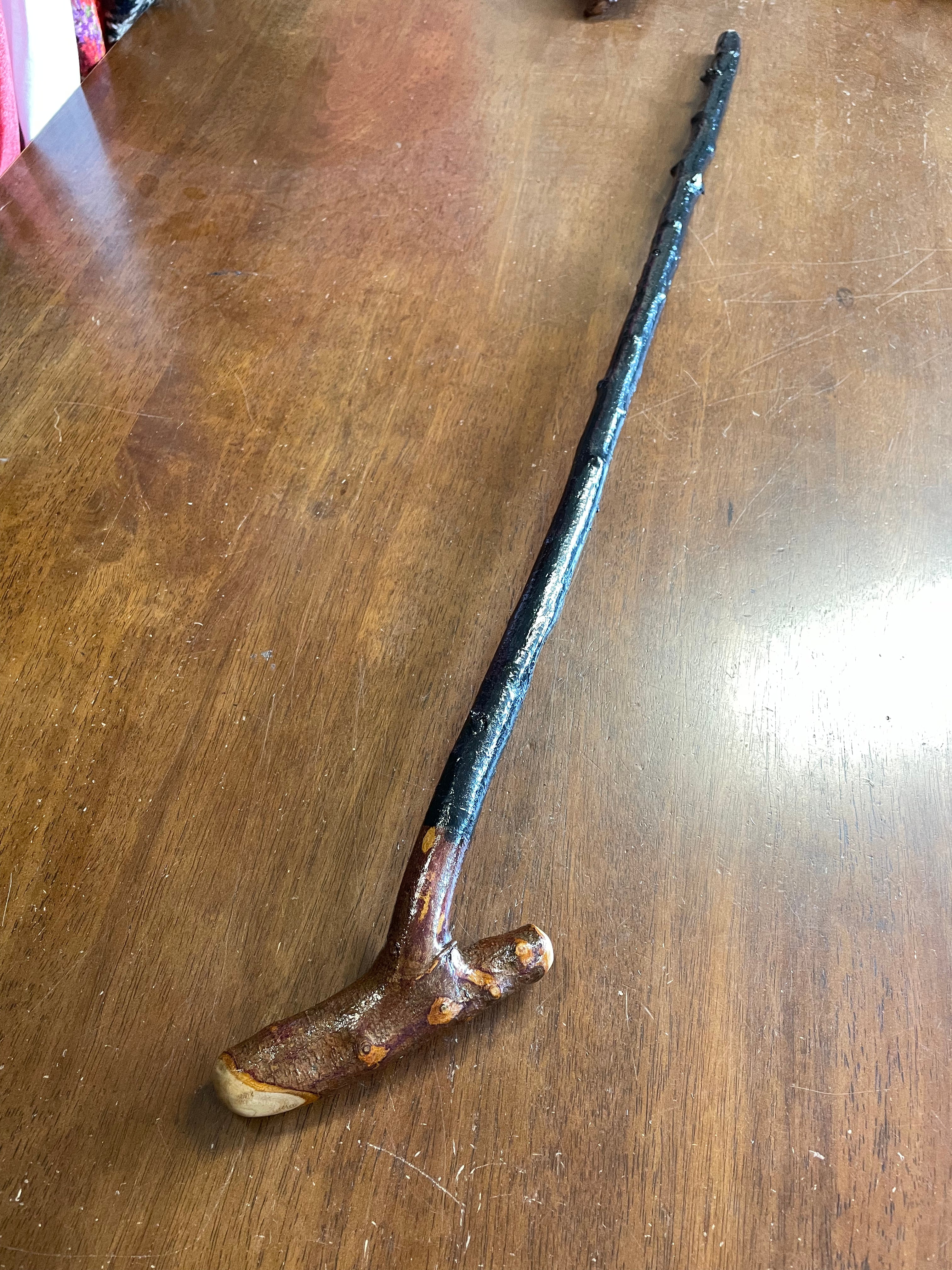 Blackthorn Walking Stick 31 1/2 inch - Handmade in Ireland
