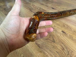 Blackthorn Walking Stick 36 1/2 inch - Handmade in Ireland