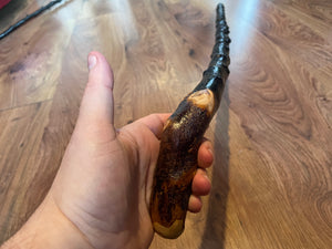 Blackthorn Walking Stick 35 1/2 inch - Handmade in Ireland