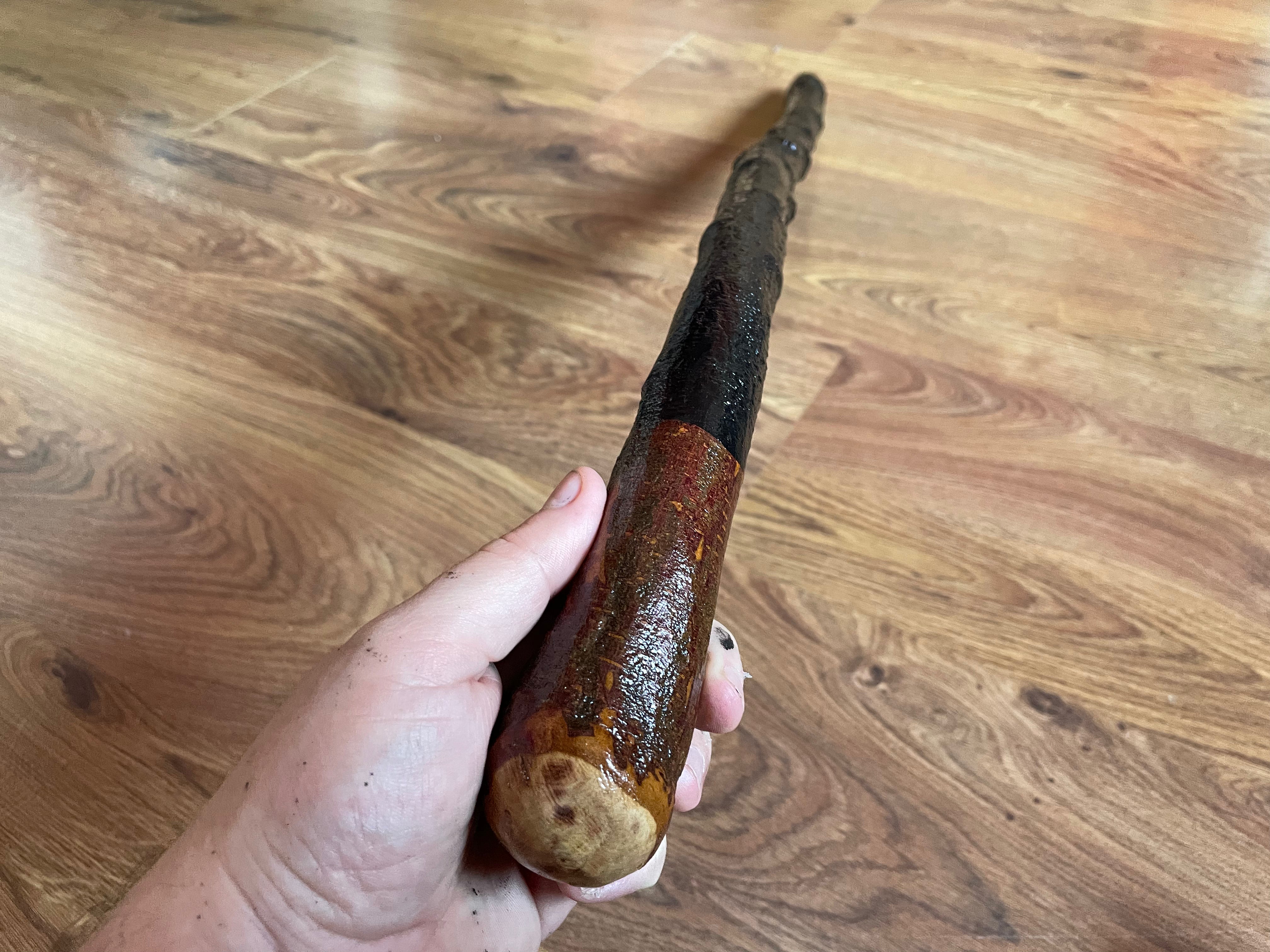 Blackthorn Walking Stick 30 3/4 inch - Handmade in Ireland