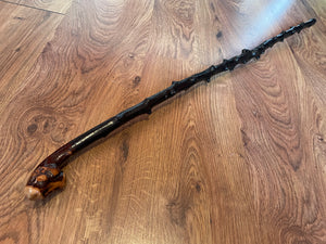 Blackthorn Walking Stick 34 1/2 inch - Handmade in Ireland