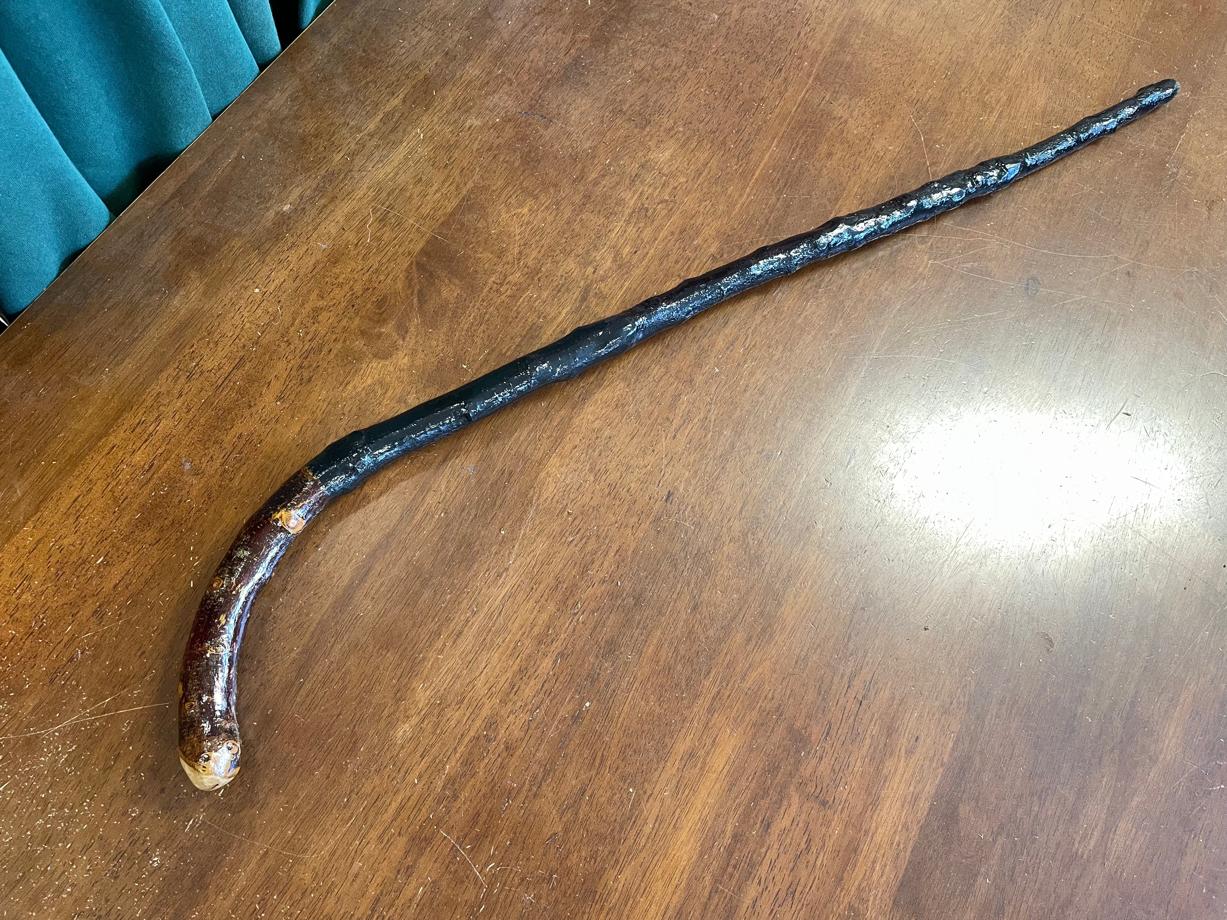 Blackthorn Walking Stick 34 inch - Handmade in Ireland