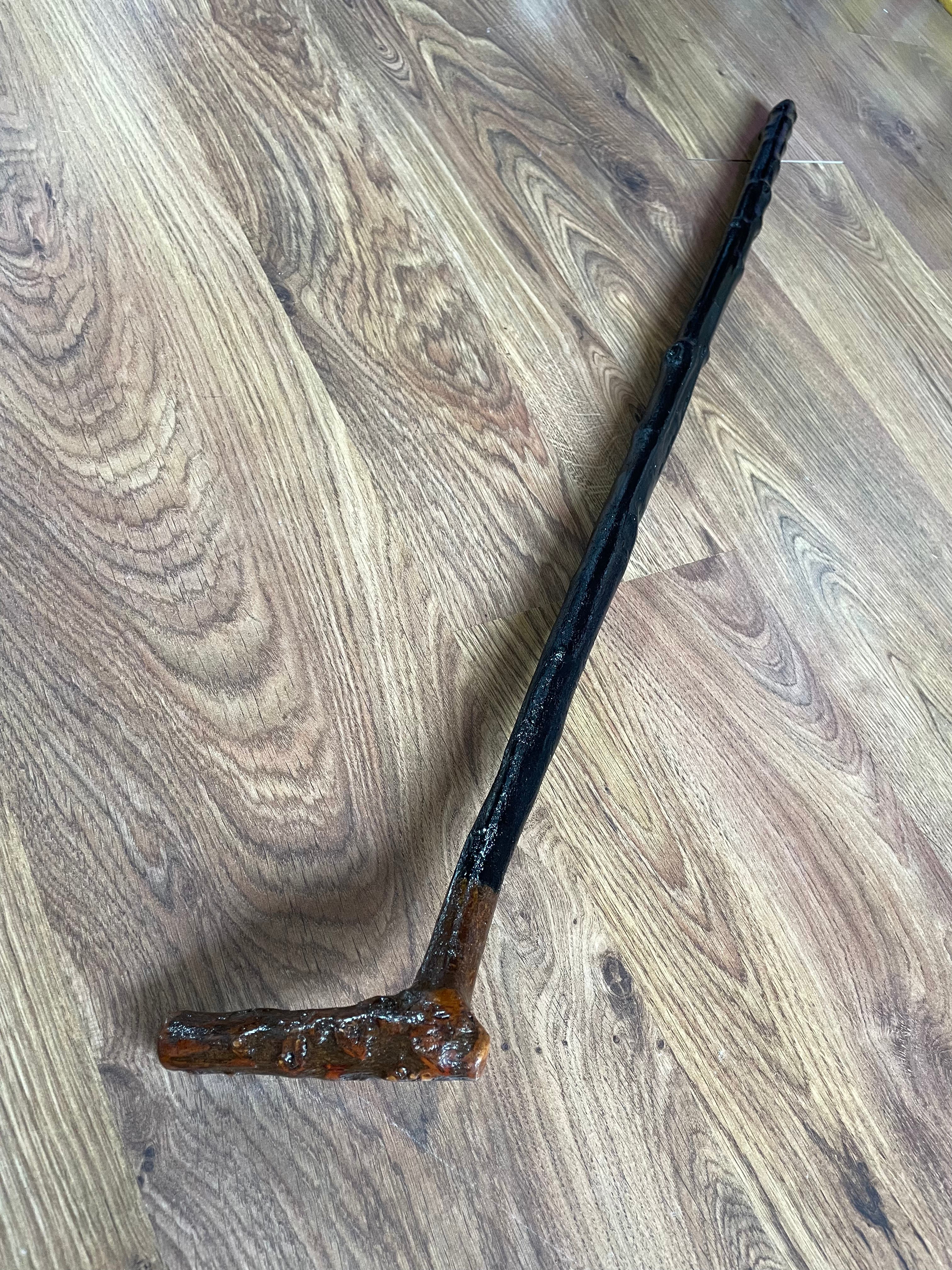 Blackthorn Walking Stick 33 1/2 inch - Handmade in Ireland