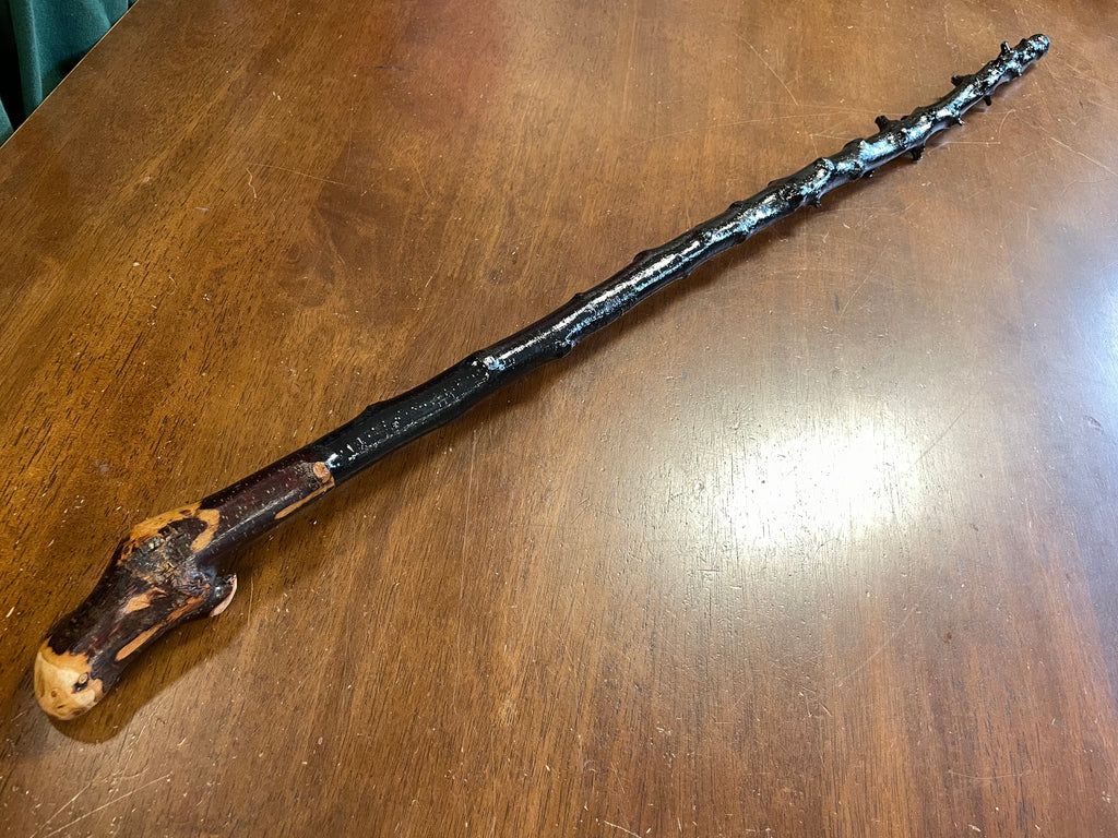 Blackthorn Walking Stick 35 inch - Handmade in Ireland