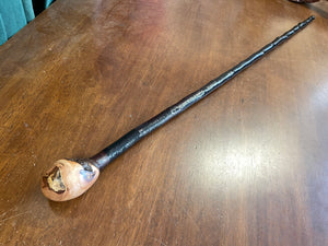 Blackthorn Walking Stick 39 1/4 inch- Handmade in Ireland