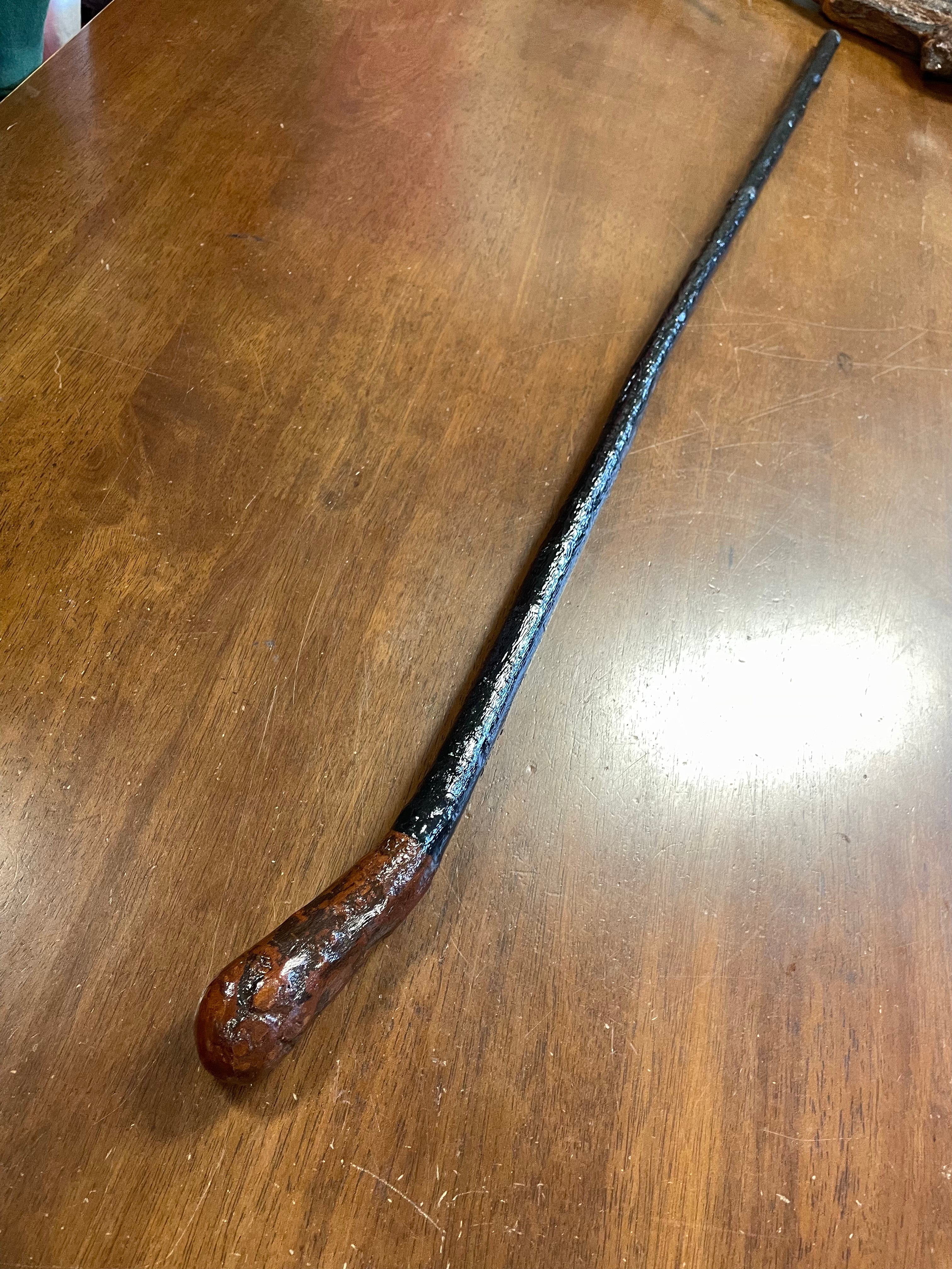 Blackthorn Walking Stick 38 1/4 inch - Handmade in Ireland