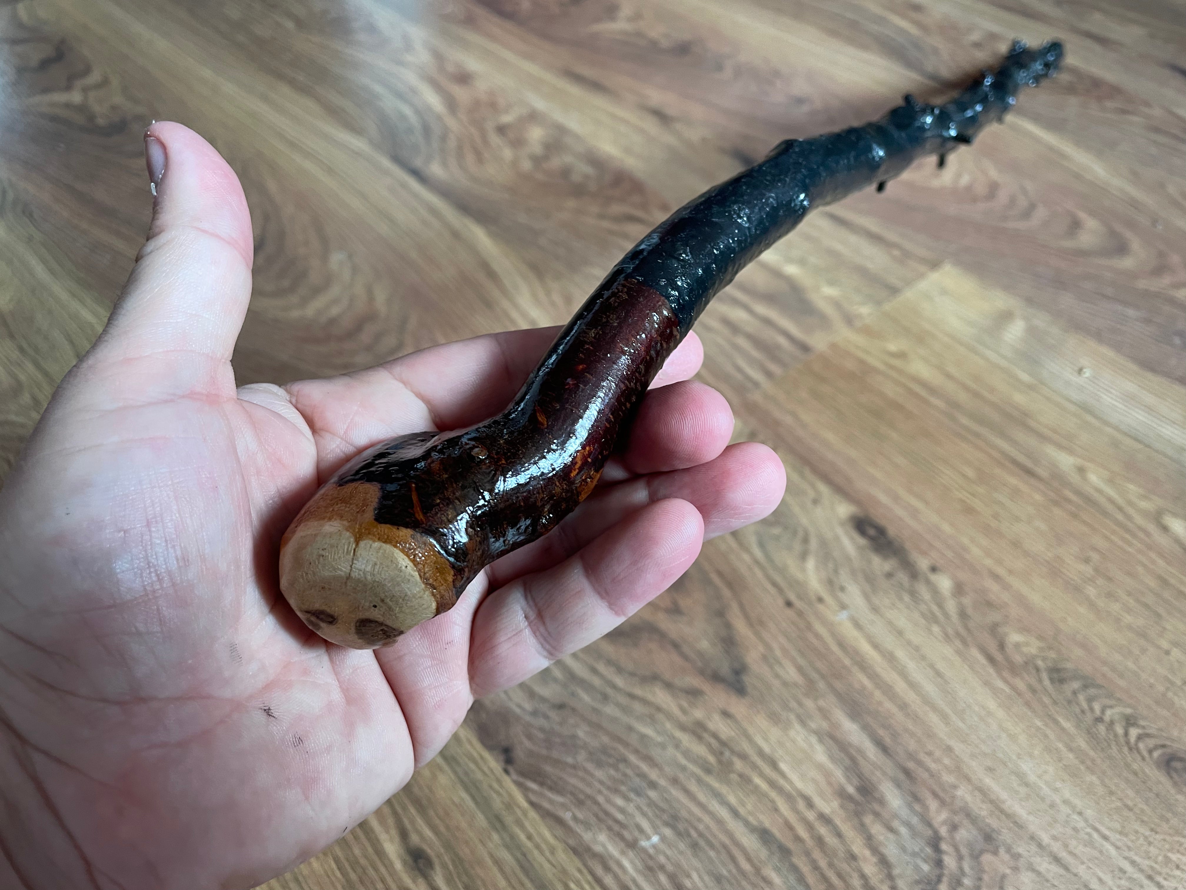 Blackthorn Walking Stick 31 inch - Handmade in Ireland