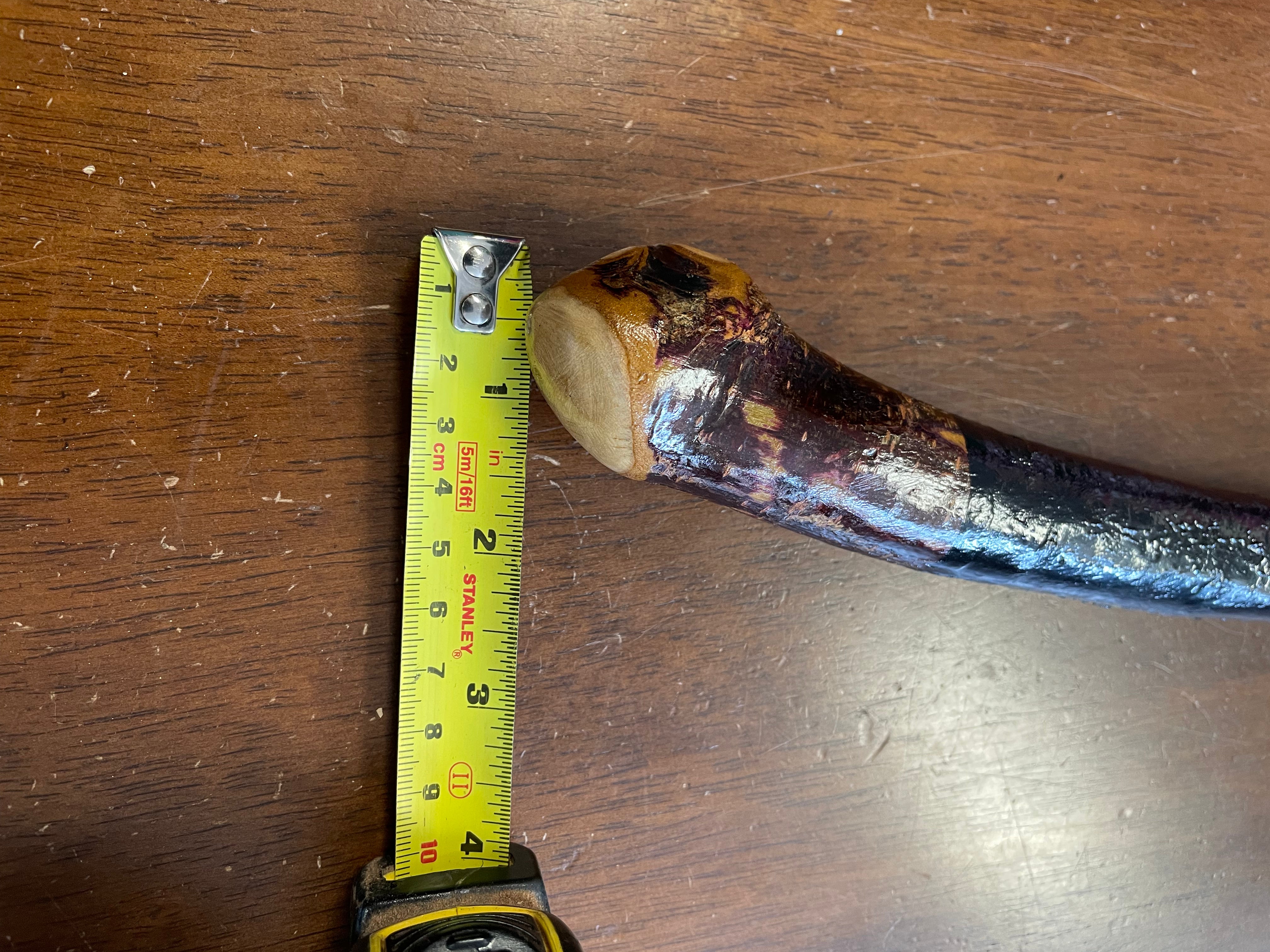 Blackthorn Walking Stick 36 inch- Handmade in Ireland