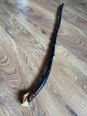 Blackthorn Walking Stick 31 inch - Handmade in Ireland