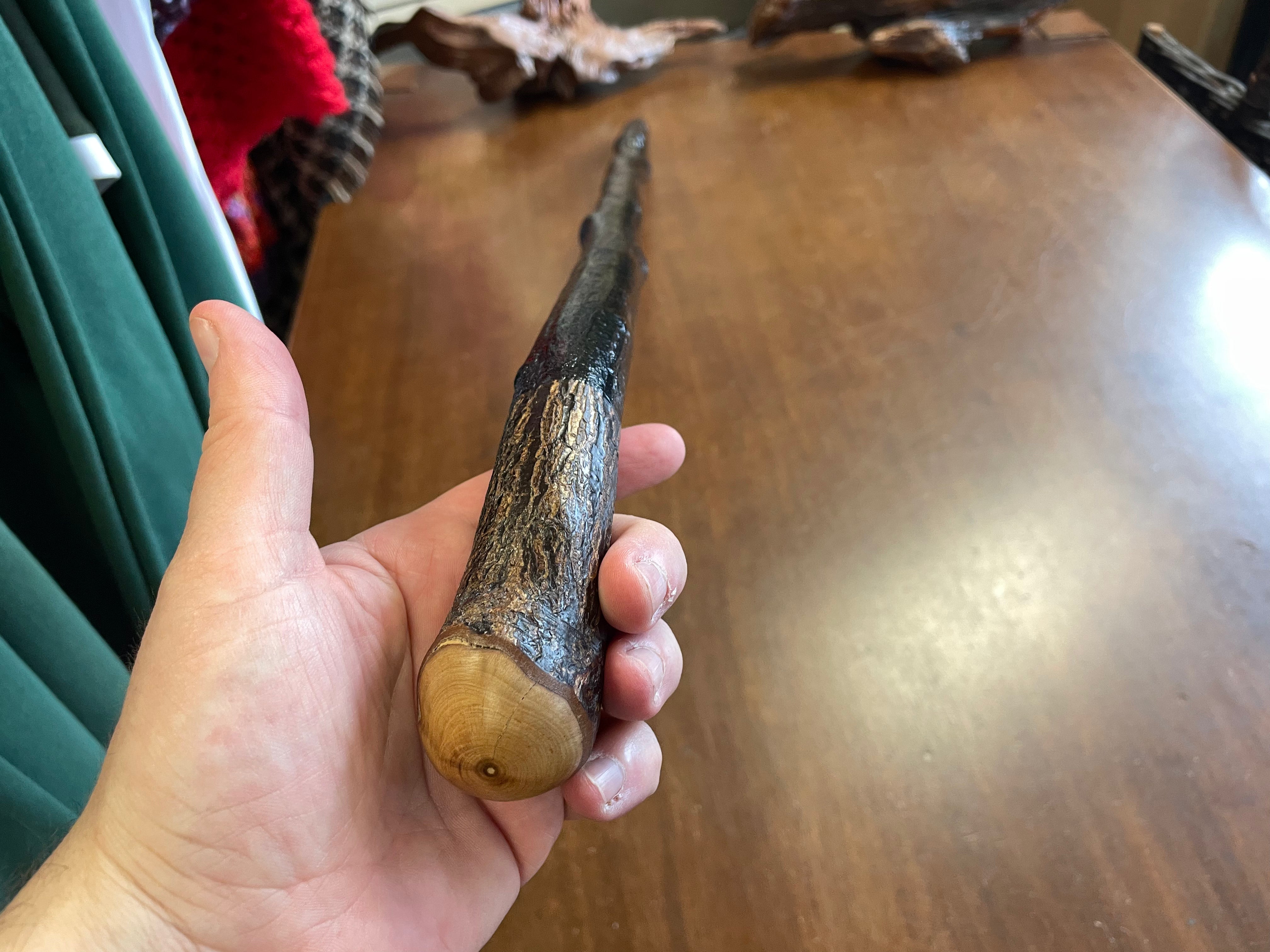 Blackthorn Walking Stick 38 1/4 inch - Handmade in Ireland