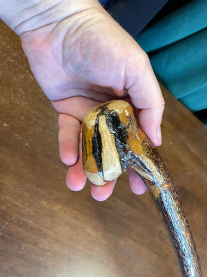 Blackthorn Walking Stick 36 1/4 inch - Handmade in Ireland