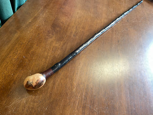 Blackthorn Walking Stick 38 1/2 inch - Handmade in Ireland
