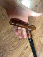 Blackthorn Walking Stick 33 1/2 inch - Handmade in Ireland