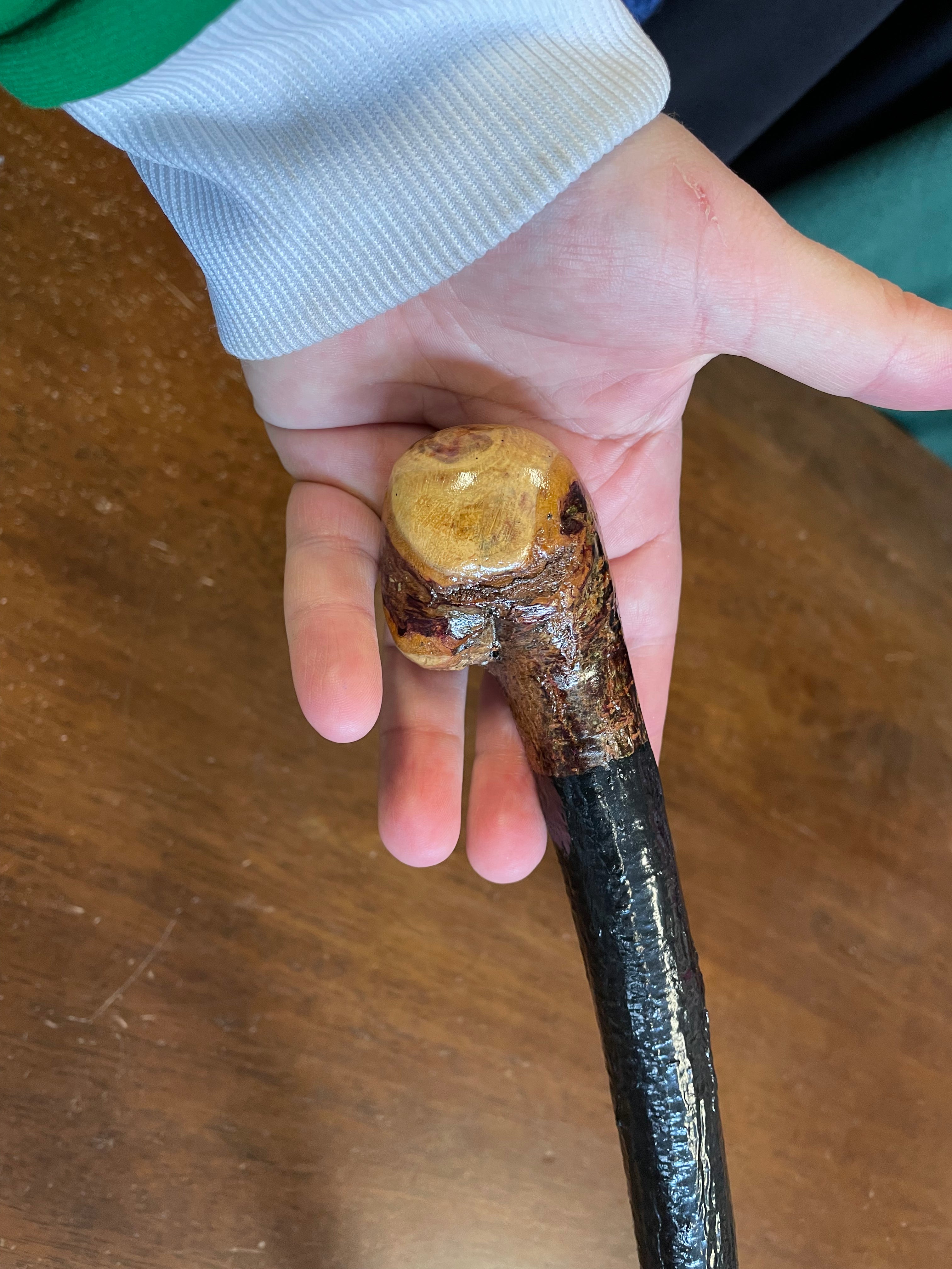 Blackthorn Walking Stick 38 inch- Handmade in Ireland