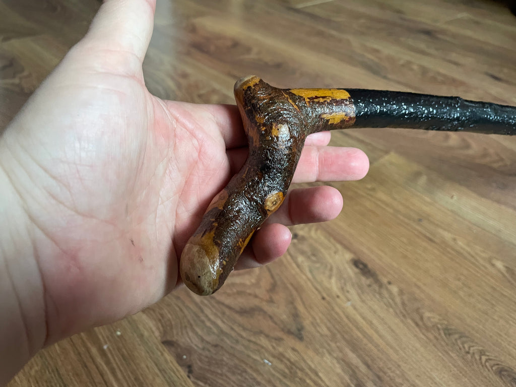 Blackthorn Walking Stick 37 inch - Handmade in Ireland