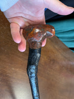 Blackthorn Walking Stick 35 3/4 inch- Handmade in Ireland