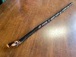 Blackthorn Walking Stick 34 1/4 inch - Handmade in Ireland