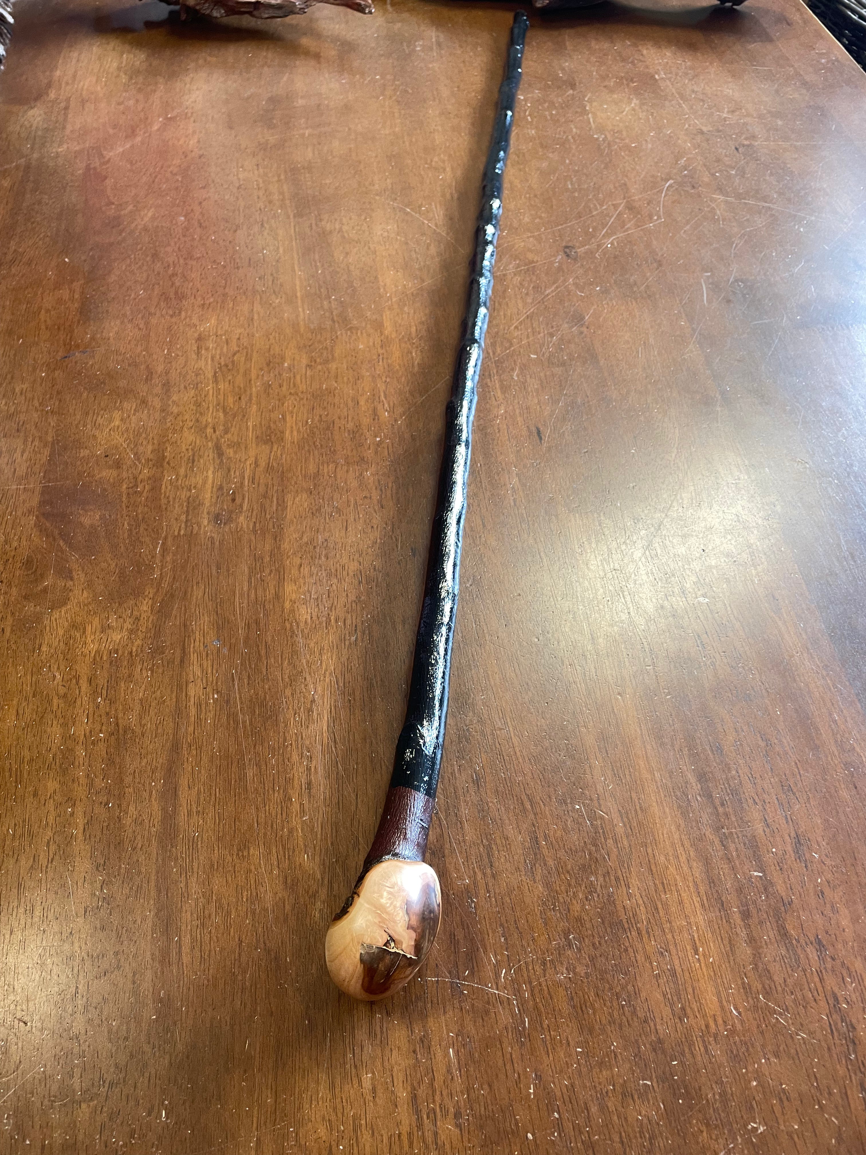 Blackthorn Walking Stick 38 1/2 inch - Handmade in Ireland
