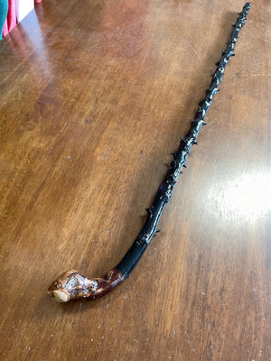 Blackthorn Walking Stick 34 1/2 inch - Handmade in Ireland