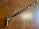 Blackthorn Walking Stick 33 1/2 inch - Handmade in Ireland
