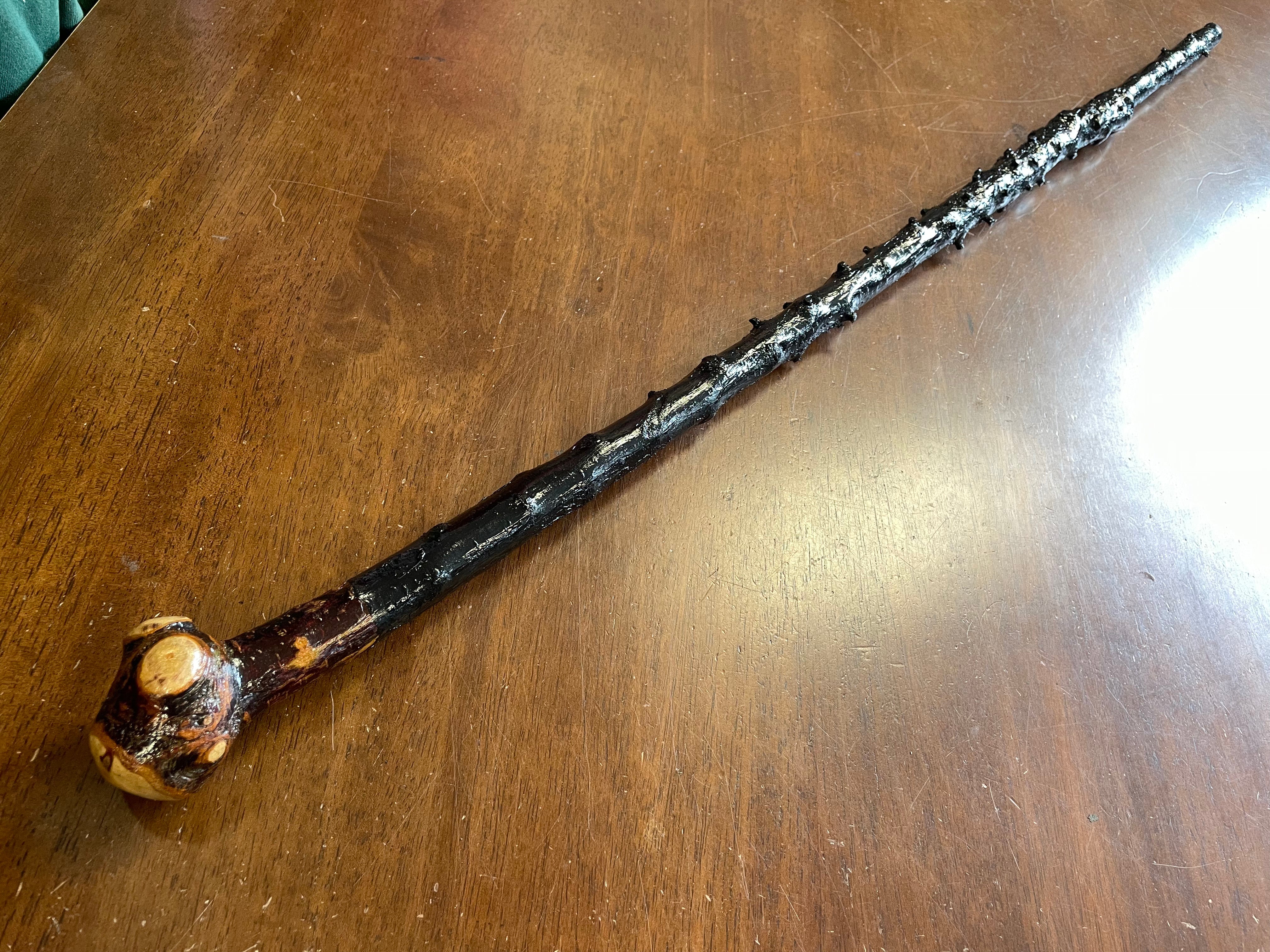 Blackthorn Walking Stick 36 1/2 inch - Handmade in Ireland
