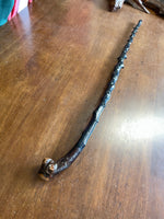 Blackthorn Walking Stick 33 1/4 inch - Handmade in Ireland
