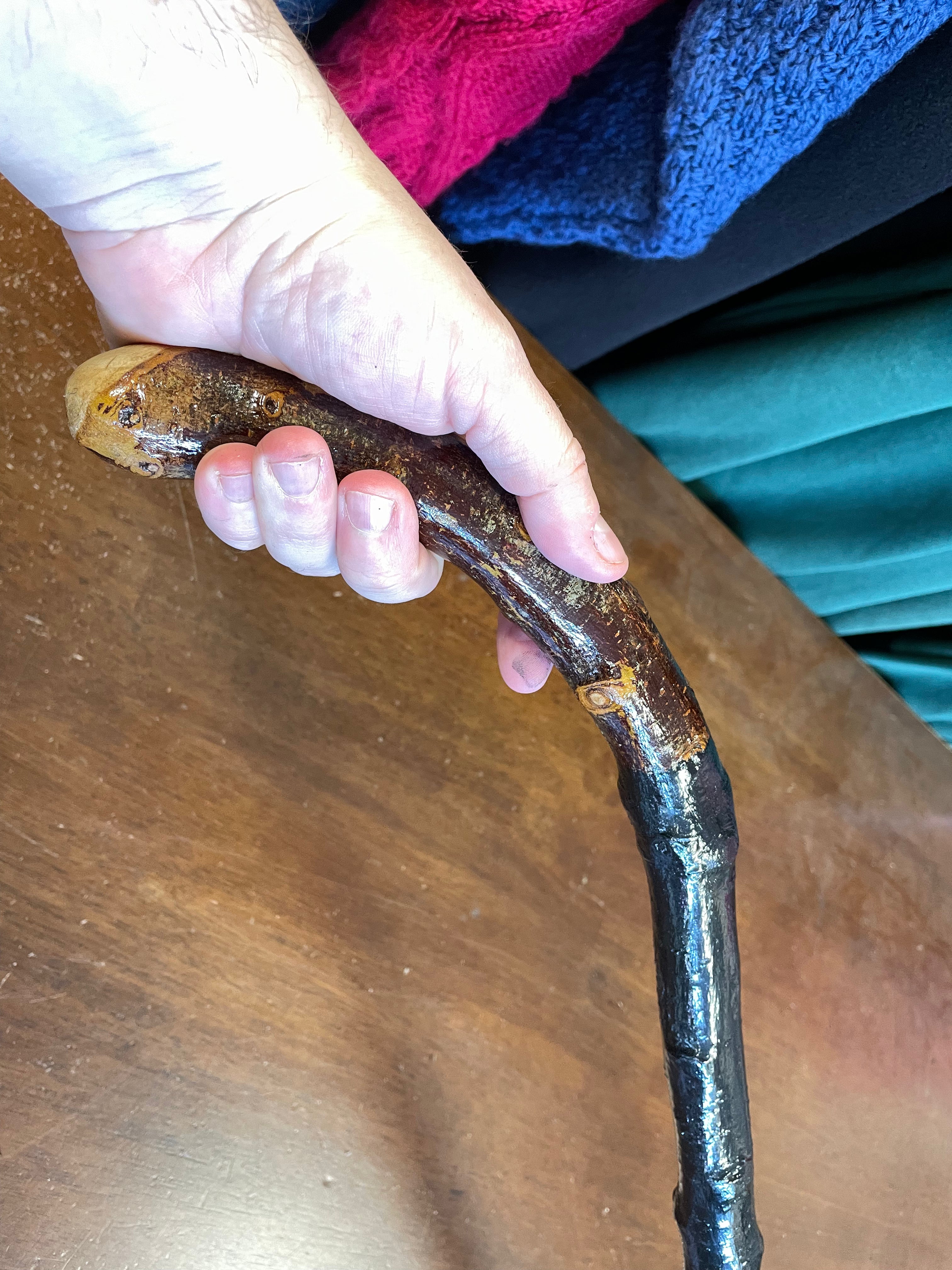 Blackthorn Walking Stick 34 inch - Handmade in Ireland