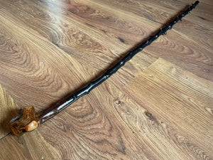 Blackthorn Walking Stick 35 1/2 inch - Handmade in Ireland