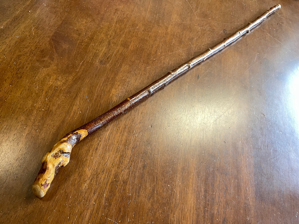 Blackthorn Walking Stick 33 1/2 inch - Handmade in Ireland