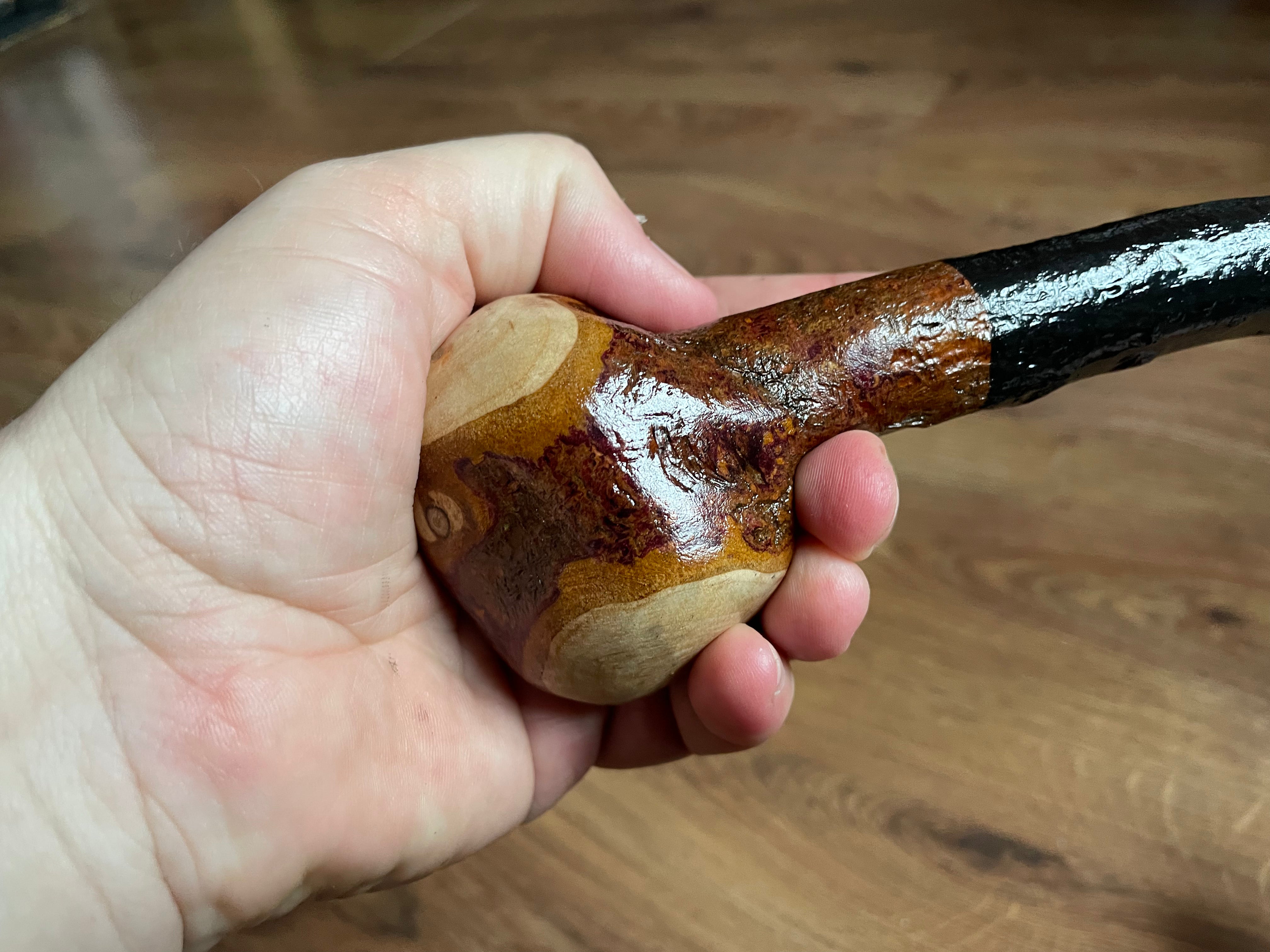 Blackthorn Walking Stick 31 1/2 inch - Handmade in Ireland