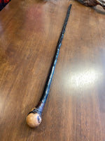 Blackthorn Walking Stick 37 1/4 inch - Handmade in Ireland