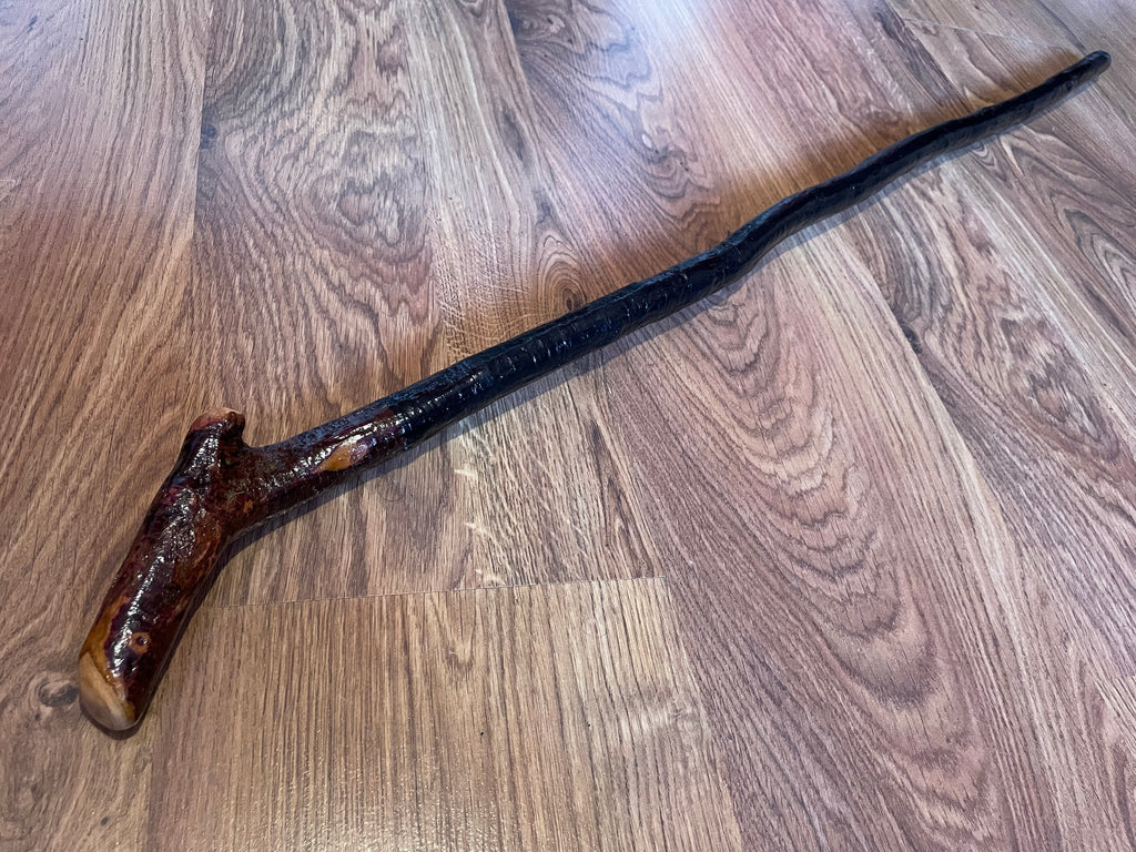 Blackthorn Walking Stick 37 1/2 inch - Handmade in Ireland