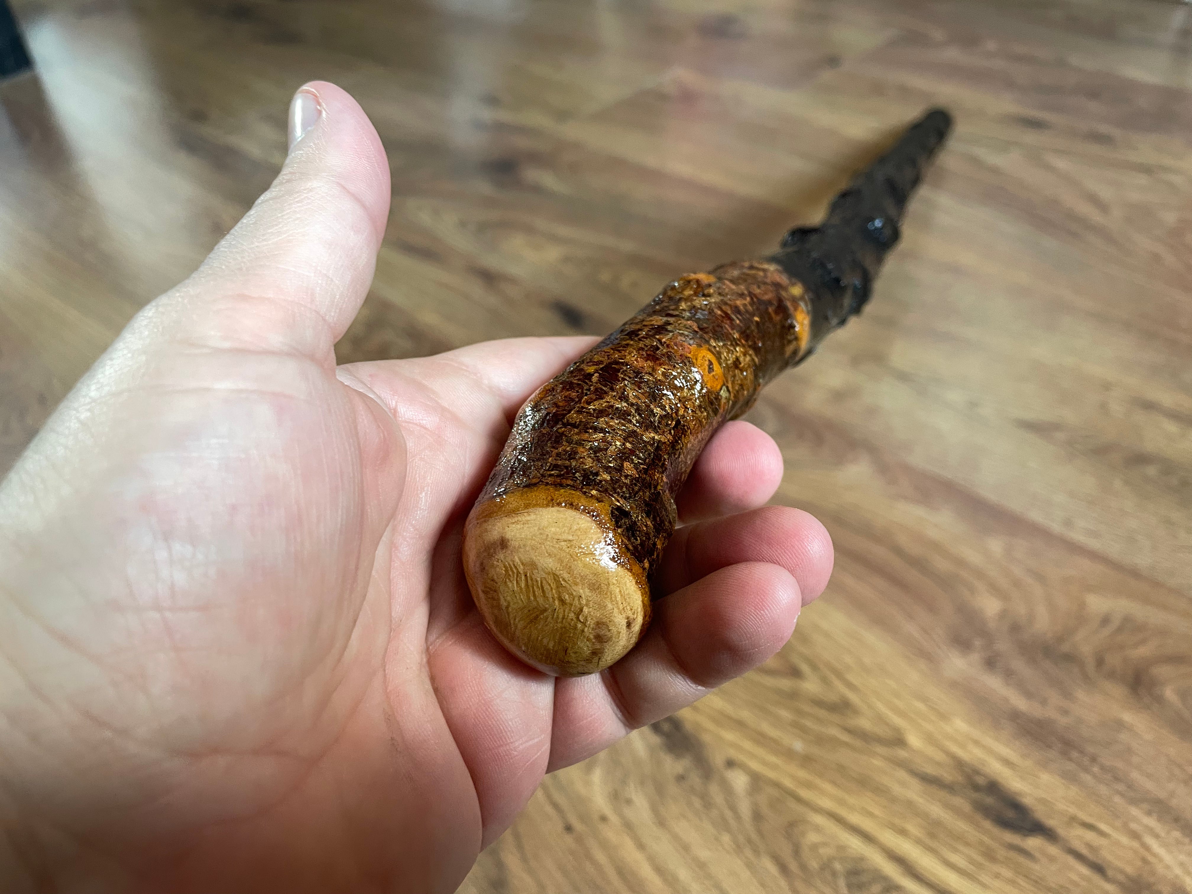 Blackthorn Walking Stick 30 1/2 inch - Handmade in Ireland