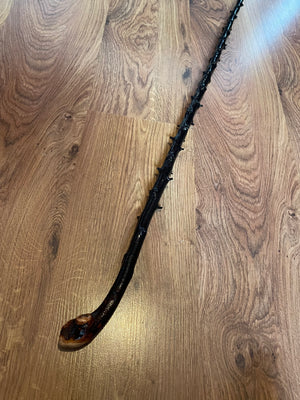Blackthorn Walking Stick 35 1/2 inch - Handmade in Ireland