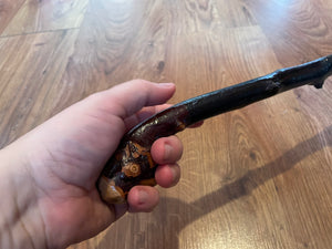 Blackthorn Walking Stick 34 1/2 inch - Handmade in Ireland