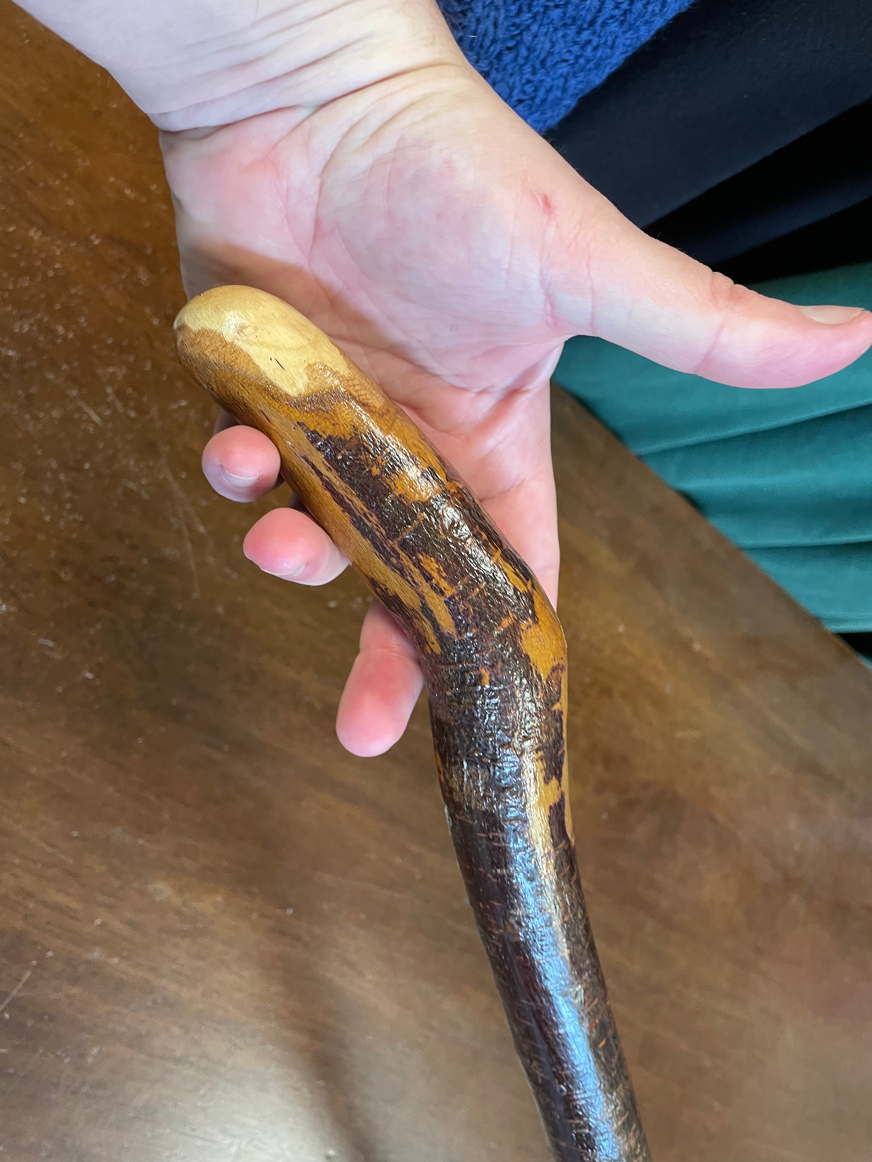 Blackthorn Walking Stick 37 1/2 inch- Handmade in Ireland