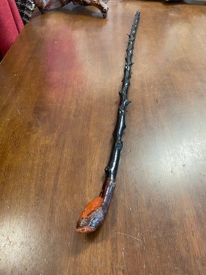 Blackthorn Walking Stick 35 1/2 inch - Handmade in Ireland