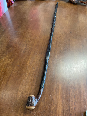 Blackthorn Walking Stick 37 inch- Handmade in Ireland