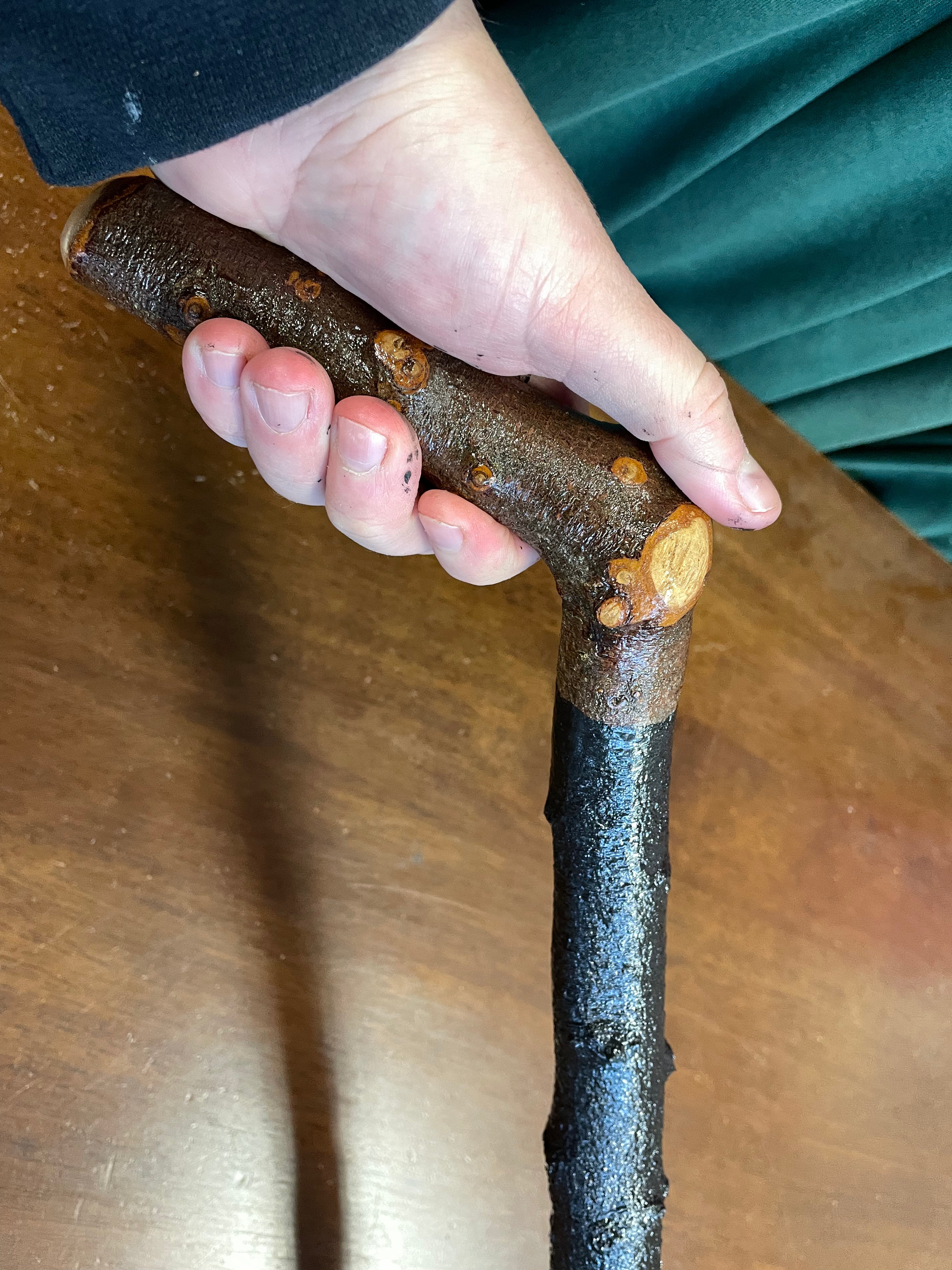 Blackthorn Walking Stick 32 inch- Handmade in Ireland