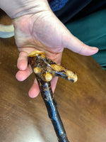 Blackthorn Walking Stick 37 1/4 inch- Handmade in Ireland