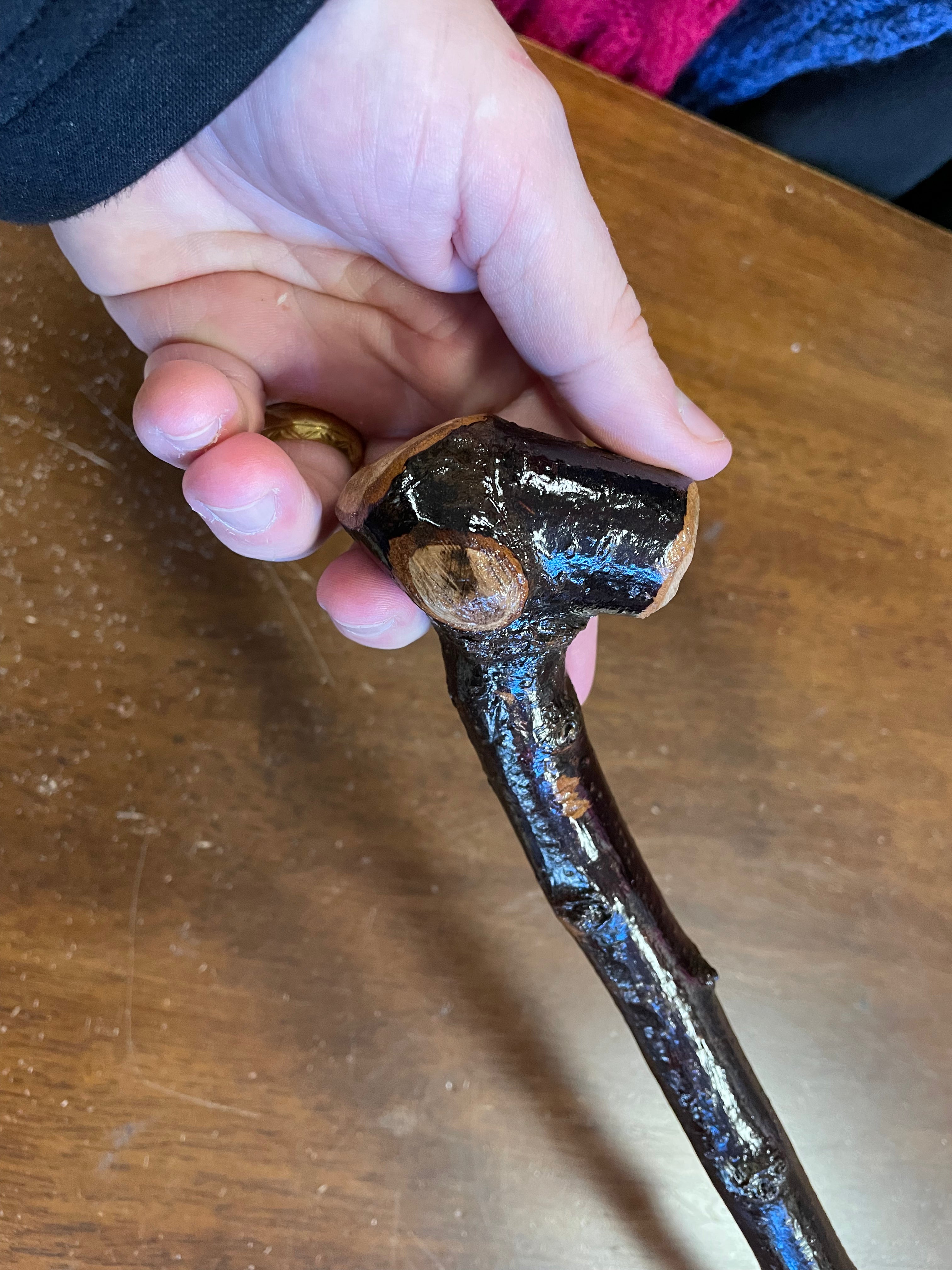 Blackthorn Walking Stick 36 inch - Handmade in Ireland