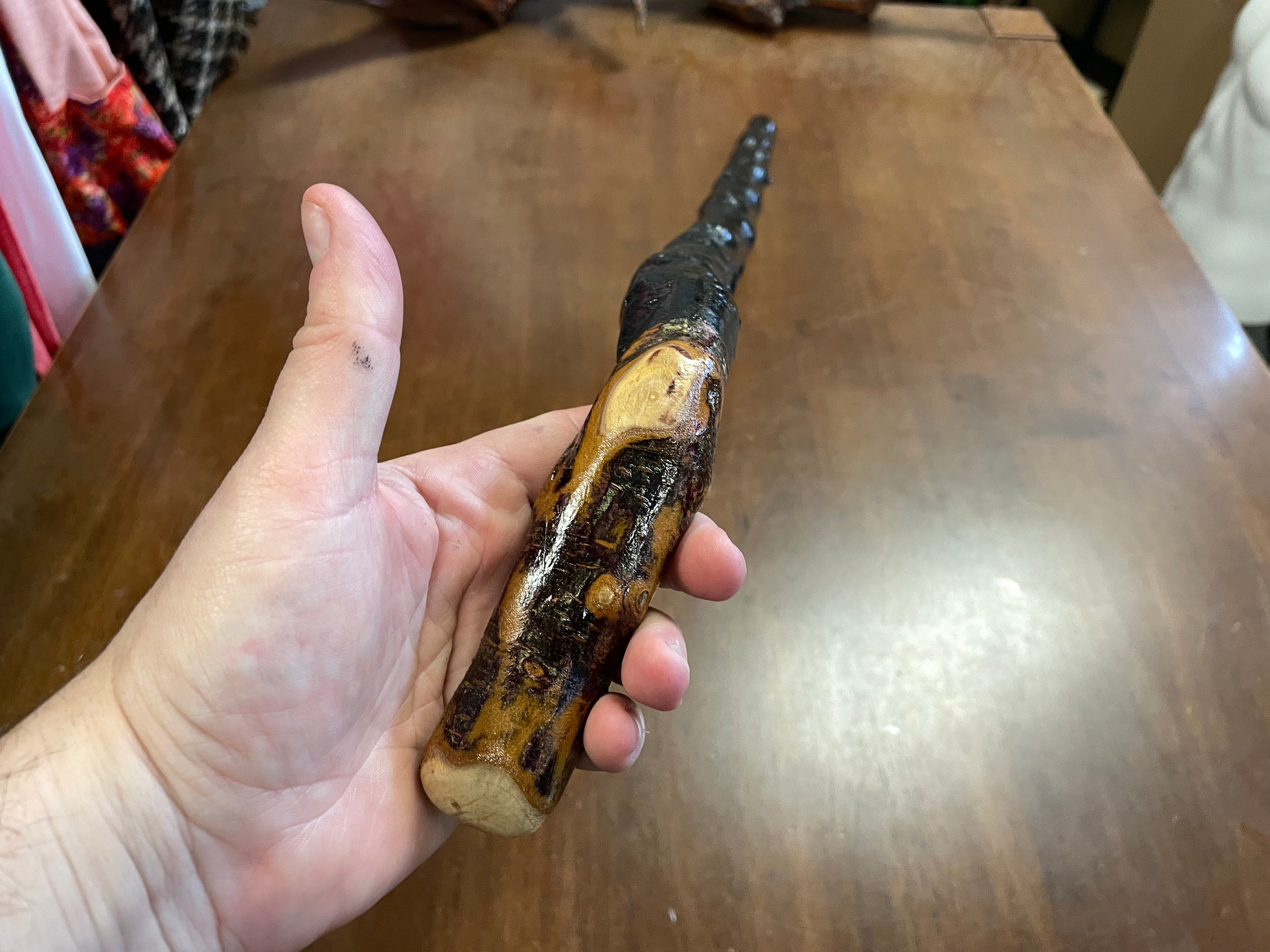 Blackthorn Walking Stick 33 1/2 inch- Handmade in Ireland