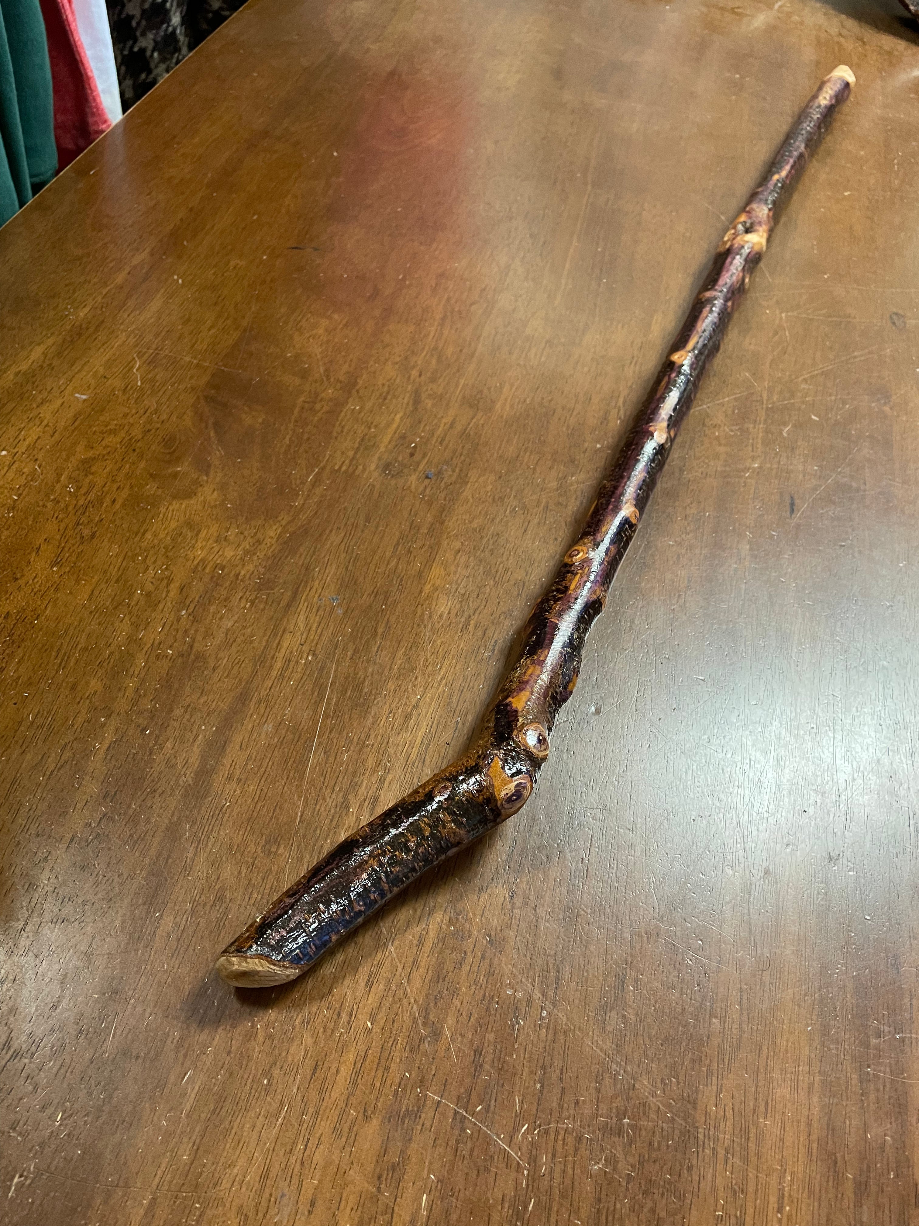 Blackthorn Walking Stick 33 inch - Handmade in Ireland