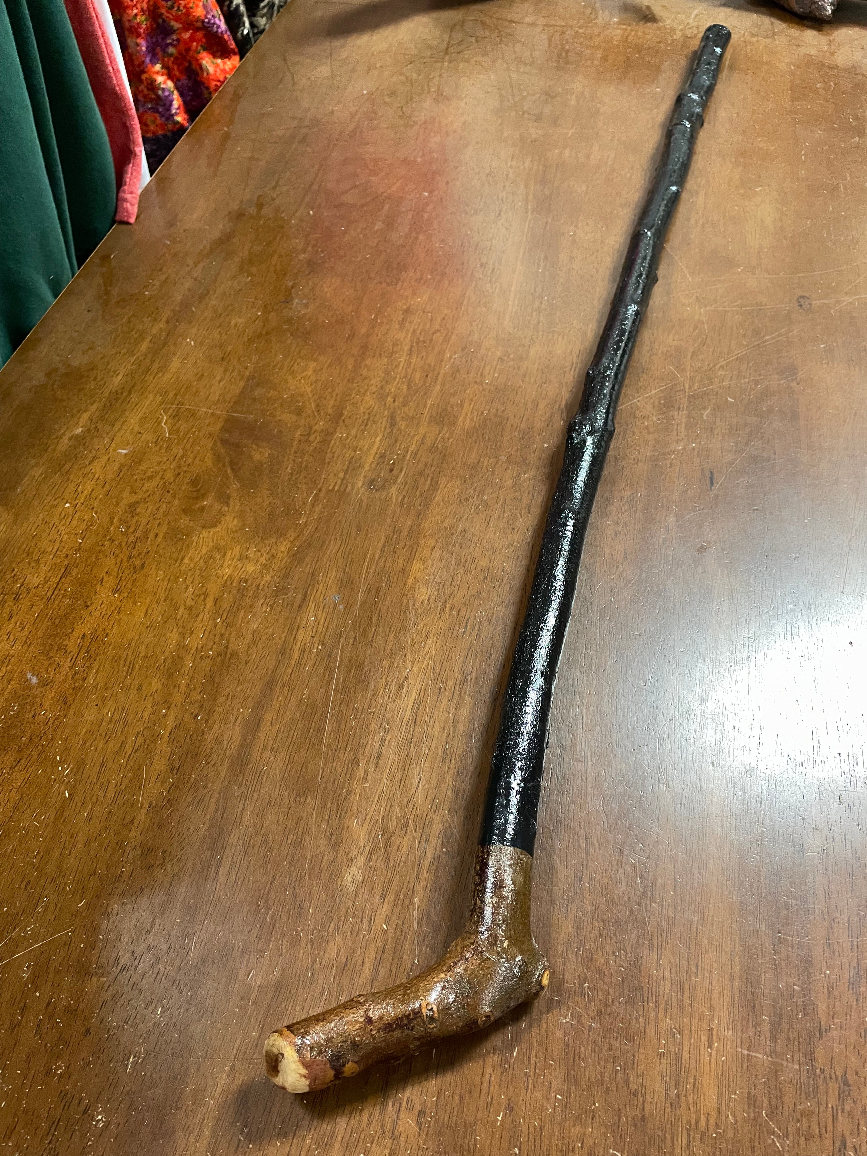 Blackthorn Walking Stick 38 1/2 inch- Handmade in Ireland