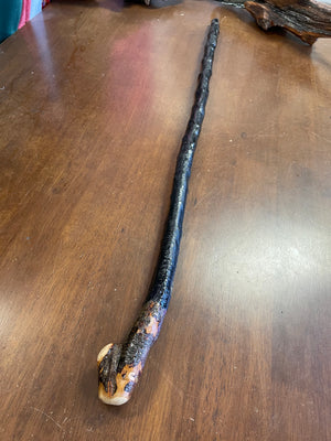 Blackthorn Walking Stick 37 1/4 inch- Handmade in Ireland