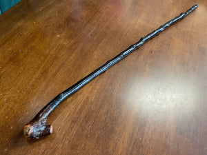 Blackthorn Walking Stick 34 1/4 inch- Handmade in Ireland
