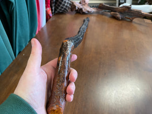 Blackthorn Walking Stick 37 inch- Handmade in Ireland